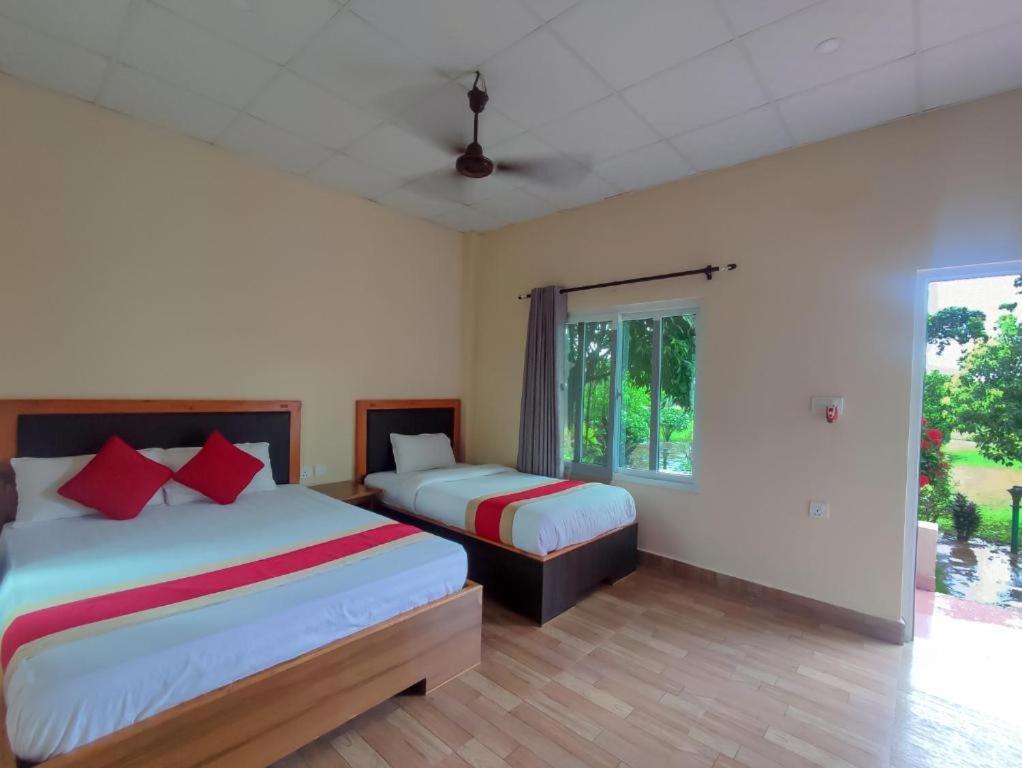 Hotel Greenland Safari Sauraha Esterno foto